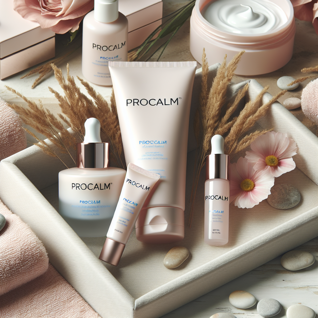 PROCALM, 민감 피부 진정을 돕는 피부 장벽 전문 라인
