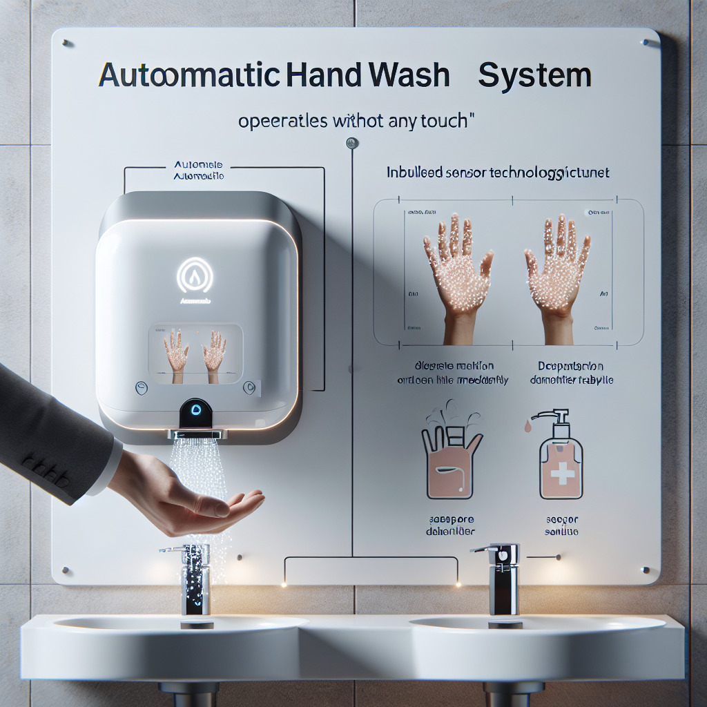 오토핸드워시 추천, 손을 대지 않아도 작동하는 스마트 위생 기기